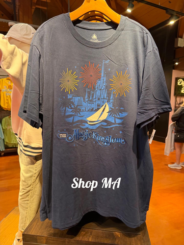 マジックキングダム シンデレラ城＆ボート Tシャツ | Shop MA