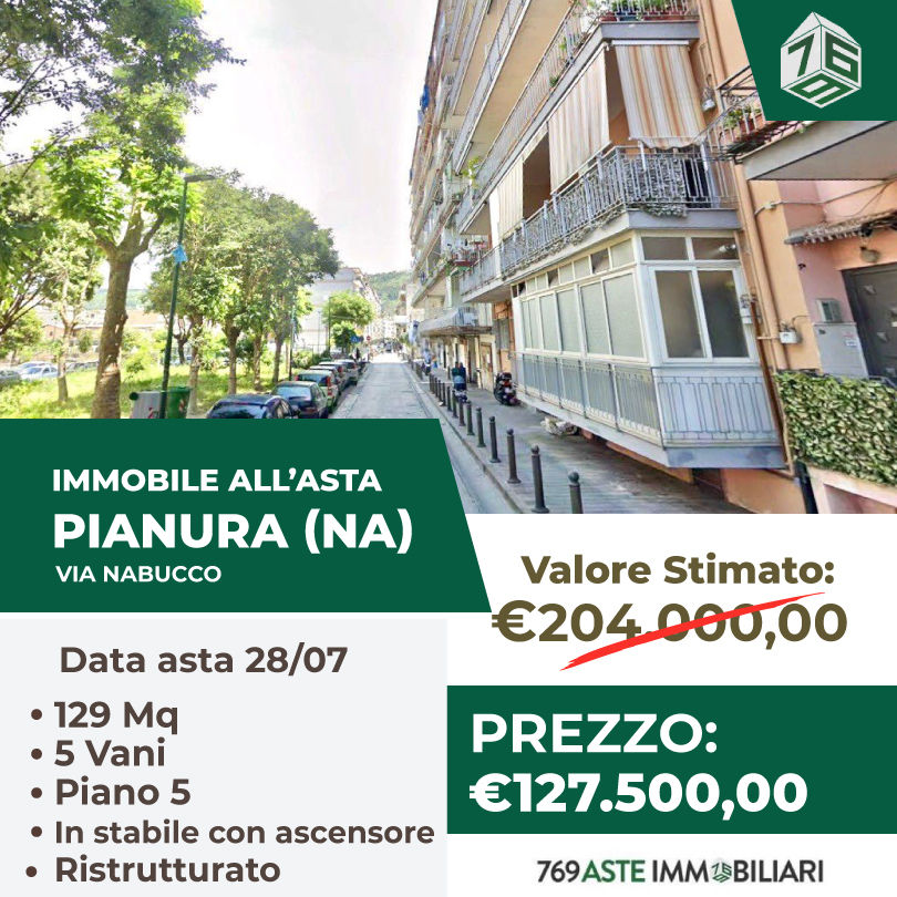 PIANURA (NA)- VIA NABUCCO- Rif: 4282024