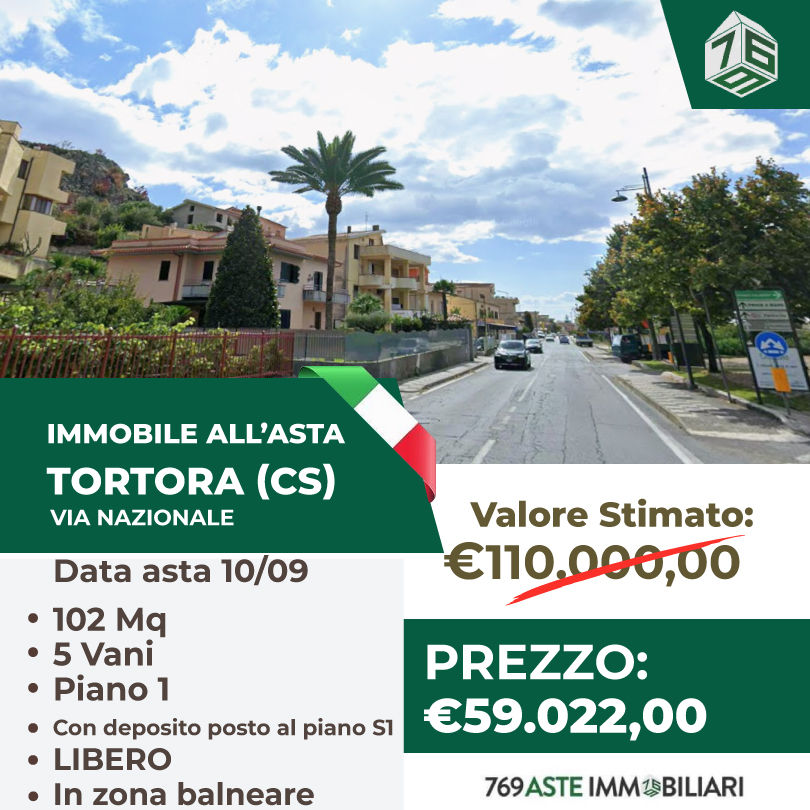 TORTORA (CS)- VIA NAZIONALE- Rif: 92004