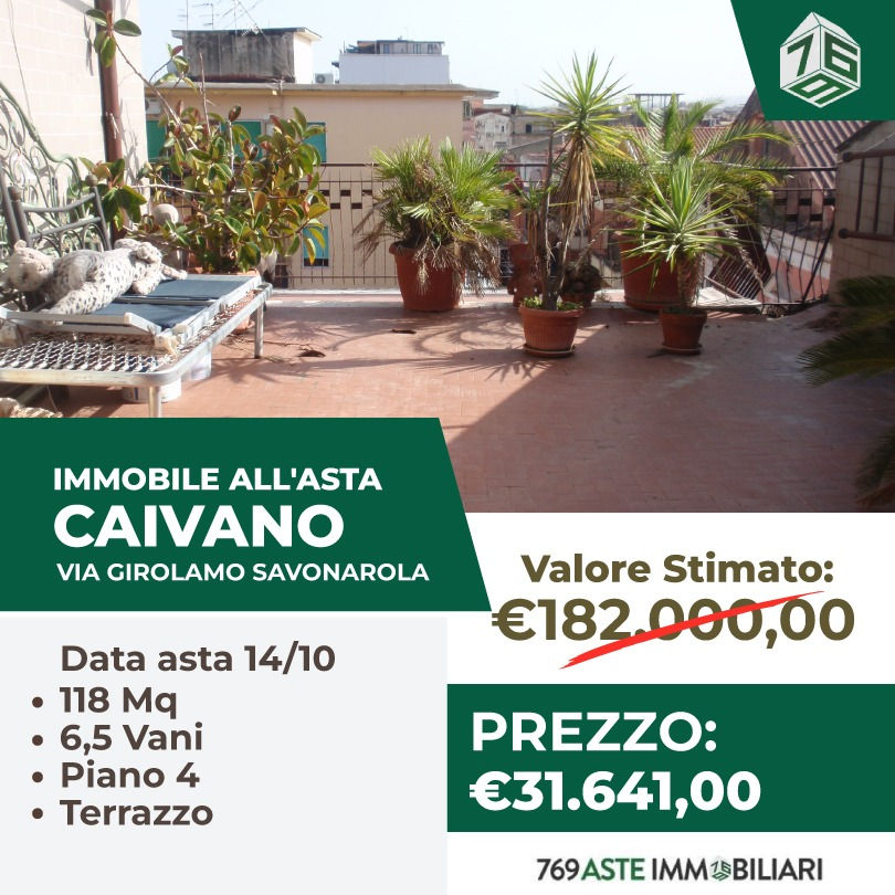 CAIVANO-VIA GIROLAMO SAVONAROLA- Rif: 3332020