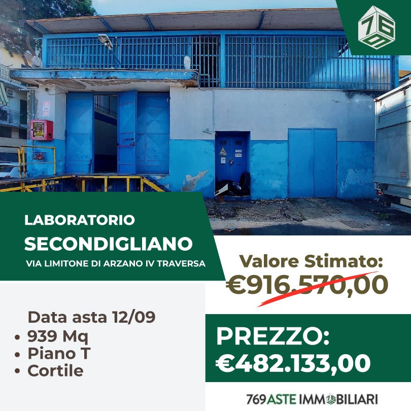 SECONDIGLIANO-VIA LIMITONE DI ARZANO- Rif: 5262017 L21351