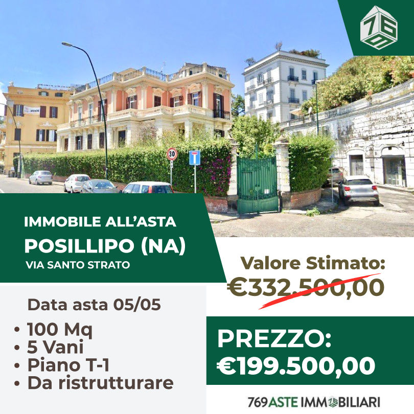 POSILLIPO (NA)- VIA SANTO STRATO- Rif: 2212022