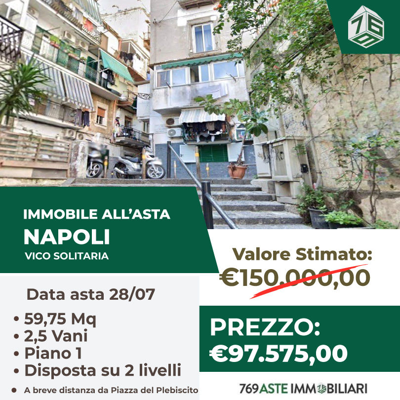 NAPOLI- VICO SOLITARIA- Rif: 1532023