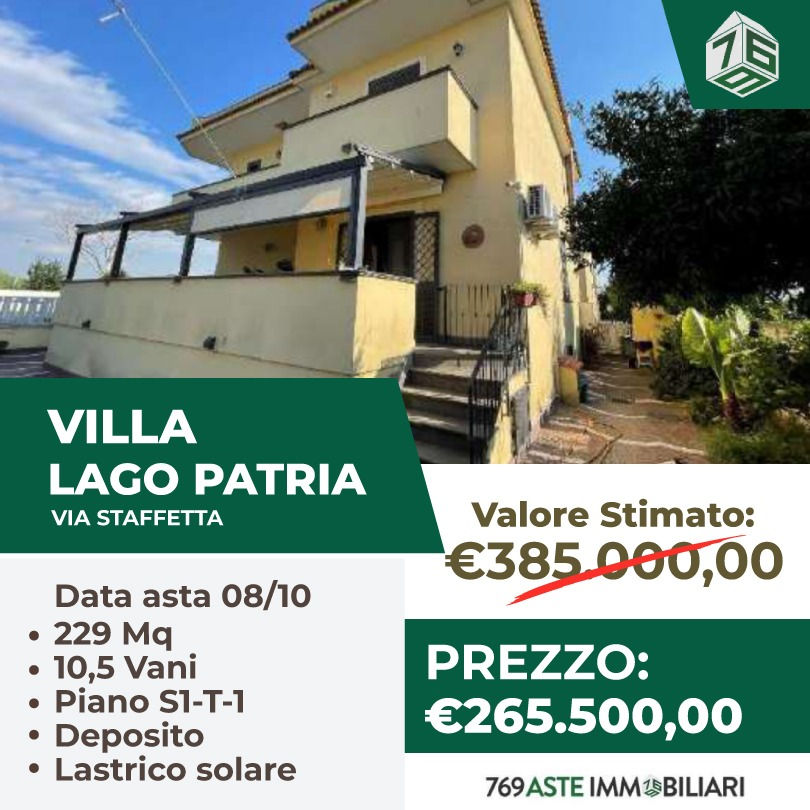 LAGO PATRIA-VIA STAFFETTA- Rif: 2052020 L1