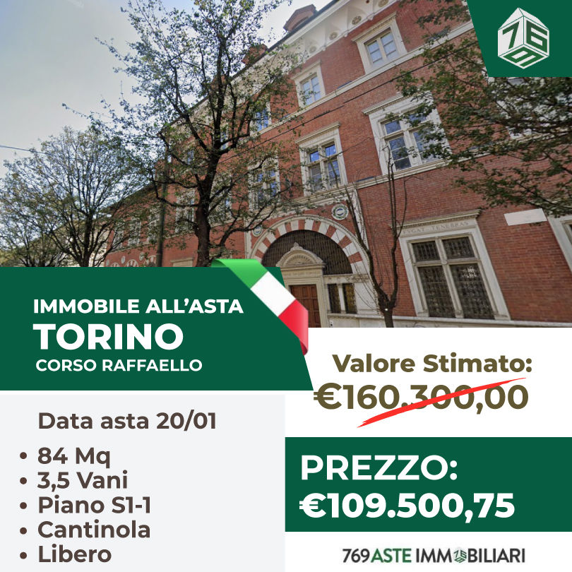 TORINO- CORSO RAFFAELLO- Rif: 1482022