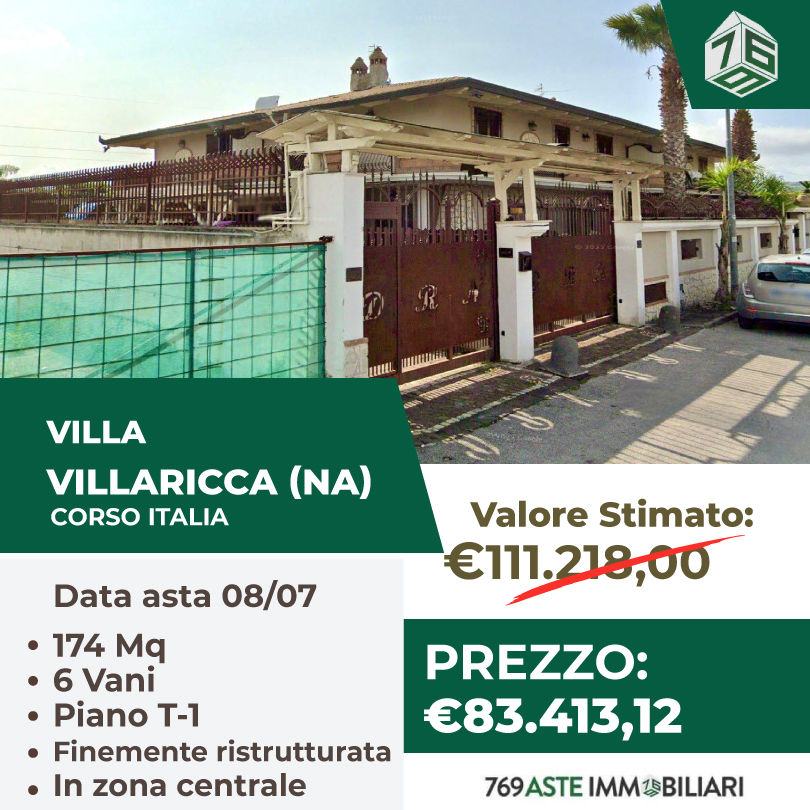 VILLARICCA- CORSO ITALIA- Rif: 2832021