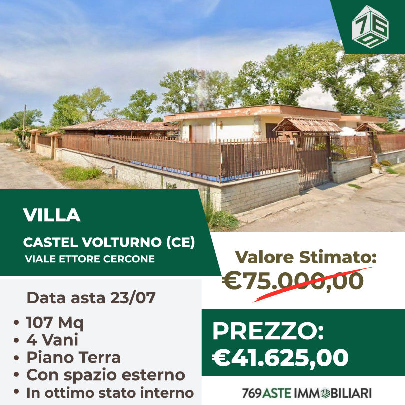 CASTEL VOLTURNO (CE)- VIALE ETTORE CERCONE- Rif: 1852022