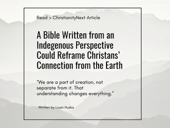 The Indigenous translation of the Bible offers more than new words. It offers a new way of seeing.