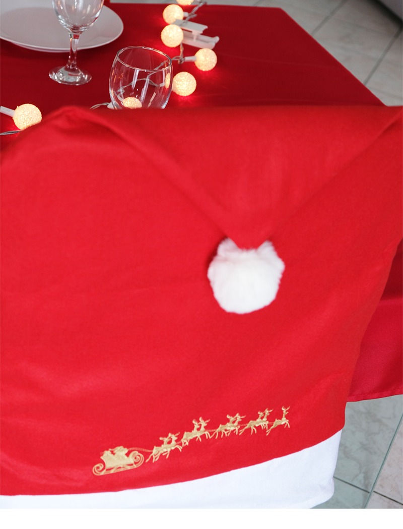 Miniature : Décoration Noel: Dossier de chaise