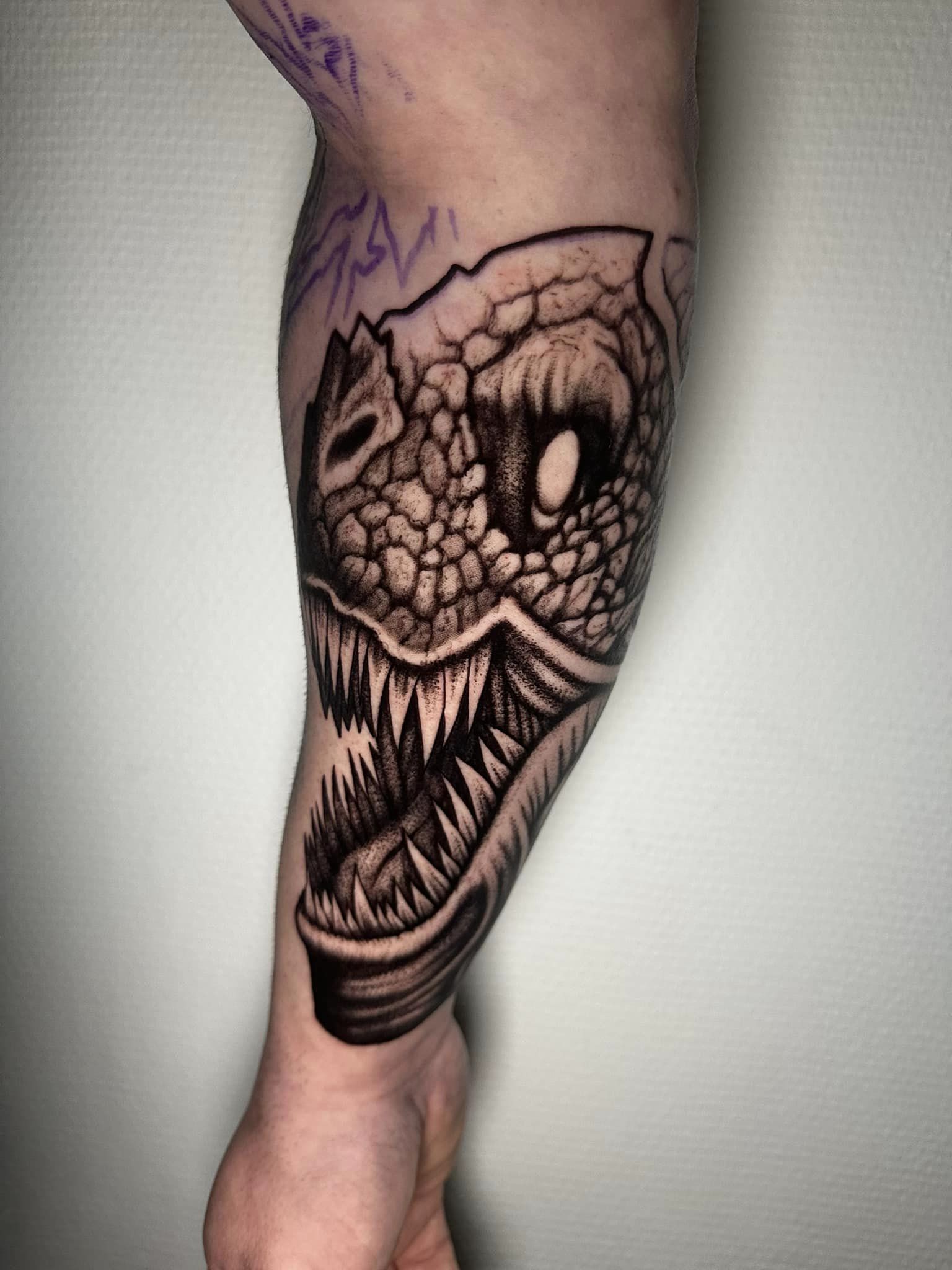Custom Blackwork — Forbidden Ink — foto 105