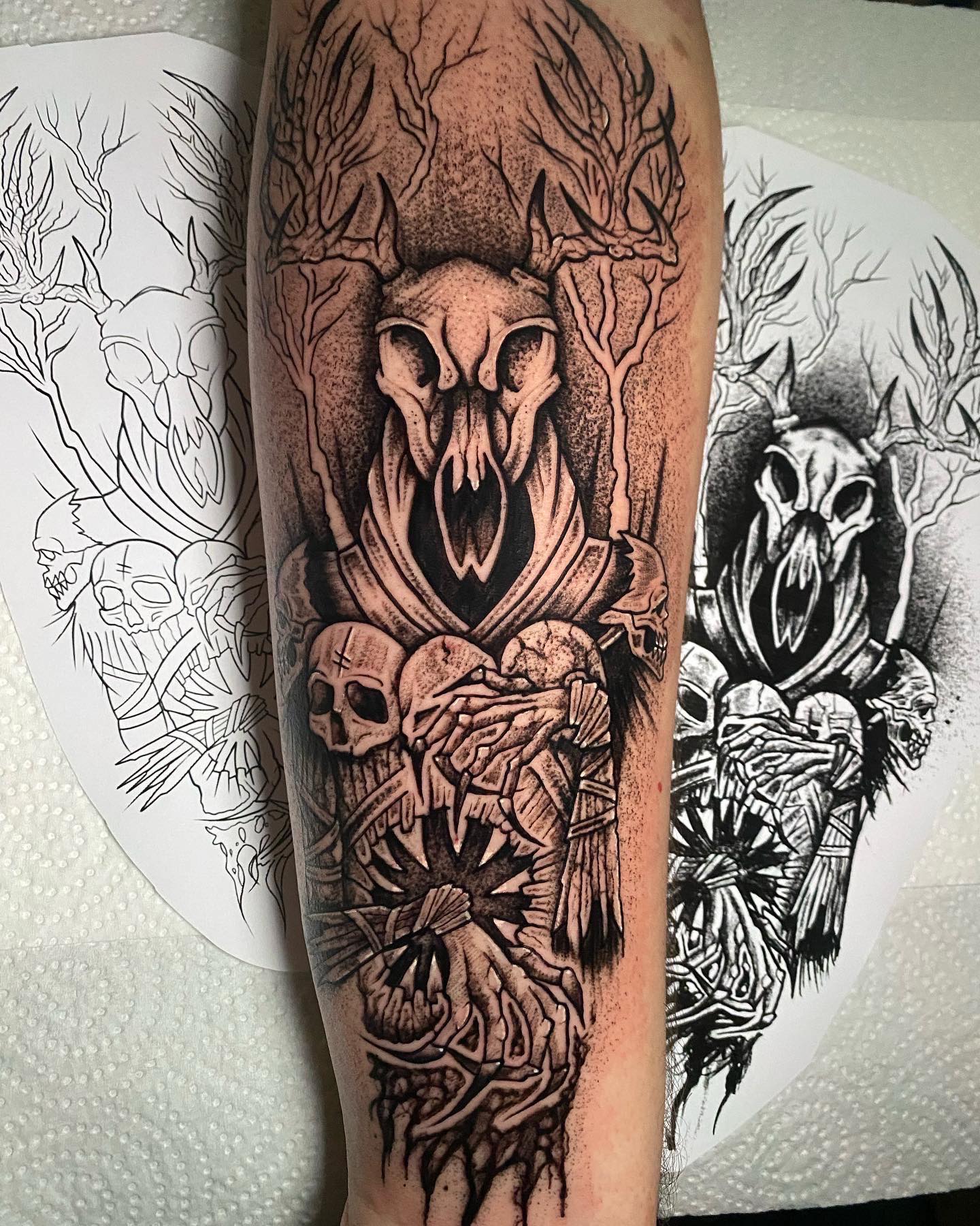 Custom Blackwork — Forbidden Ink — foto 10