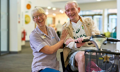 nurse-and-patient-laughing-at-solihull-h