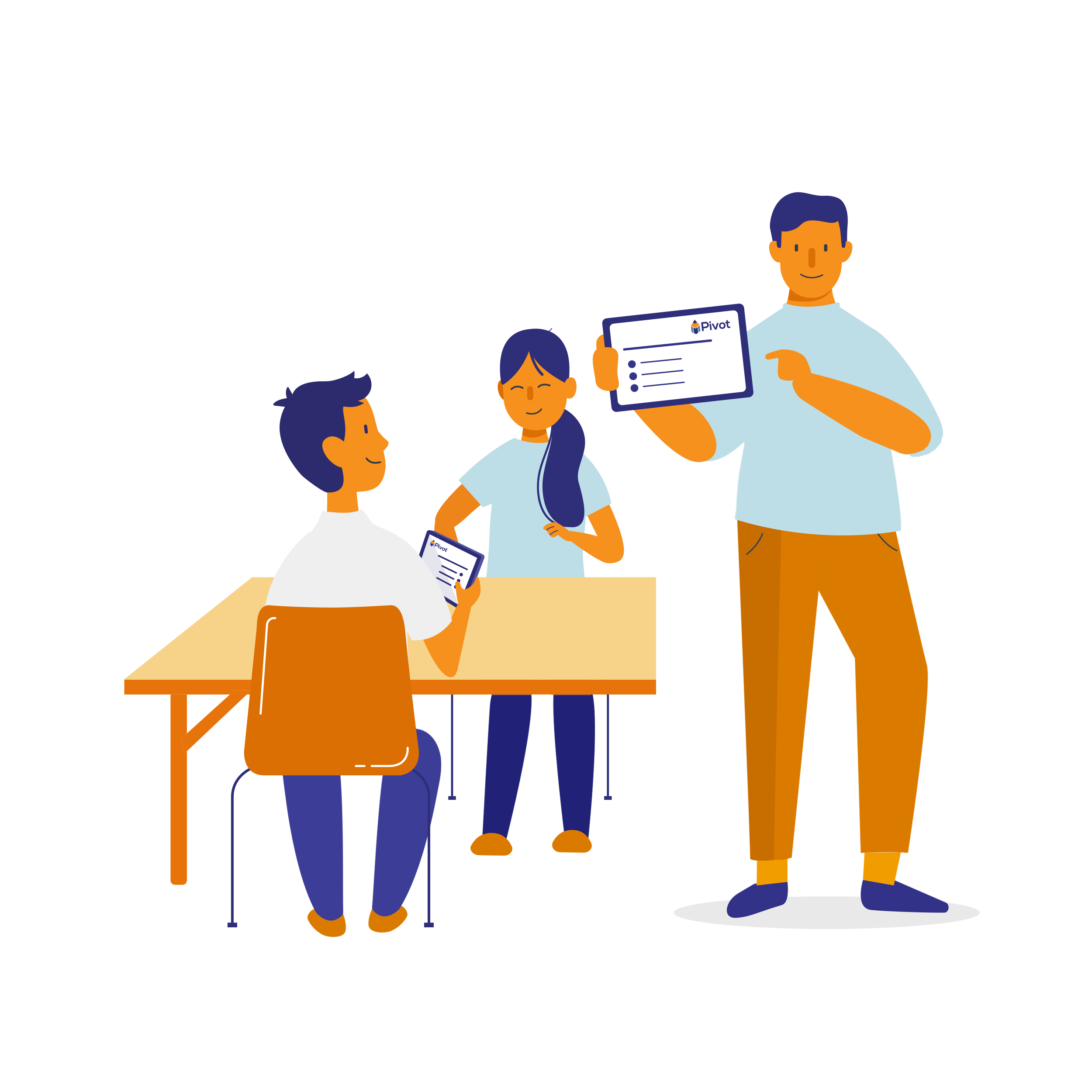 Student engagement illustration
