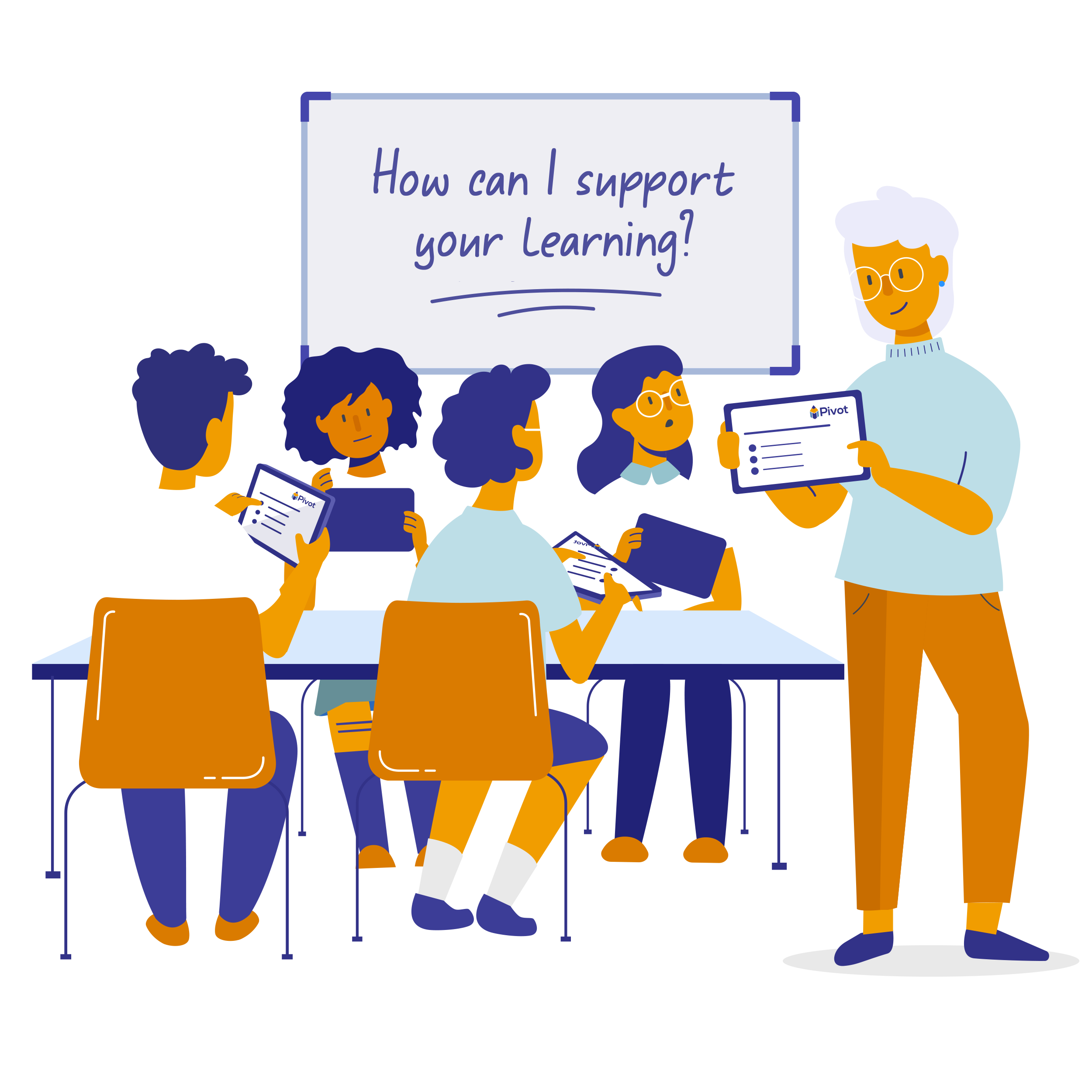 Classroom illustration
