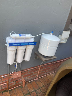 Household Reverse Osmosis Water Treatment Project - BLM H2O FILTRATION
