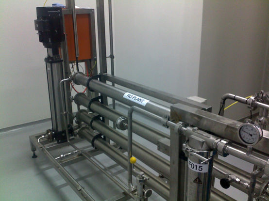 Pharmaceutical 2000 L/hr Reverse Osmosis Water Treatment Plant (Johannesburg) — BP Specification - BLM H2O FILTRATION