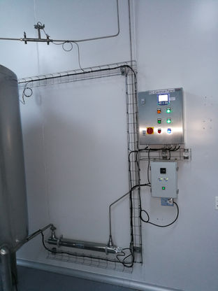 Pharmaceutical 120 L/hr Reverse Osmosis Water Treatment Plant (Midrand) — Twin-Pass; Distribution Loop - BLM H2O FILTRATION