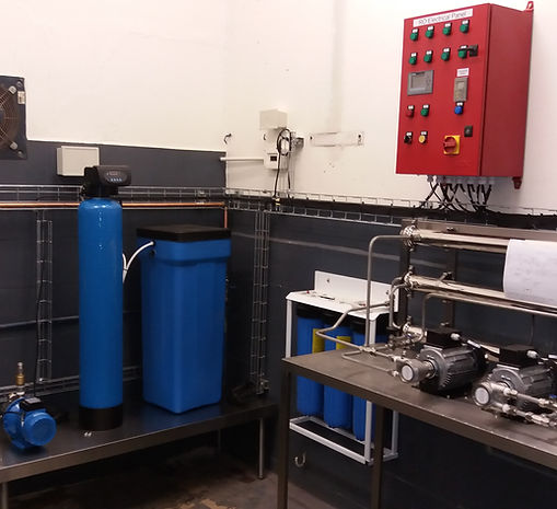 Pharmaceutical 120 L/hr Reverse Osmosis Water Treatment Plant (Johannesburg) — Twin-Pass; Water-on-Demand - BLM H2O FILTRATION