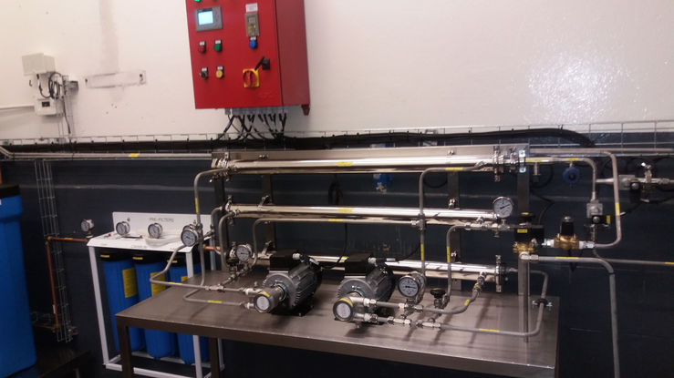 Pharmaceutical 120 L/hr Reverse Osmosis Water Treatment Plant (Johannesburg) — Twin-Pass; Water-on-Demand - BLM H2O FILTRATION