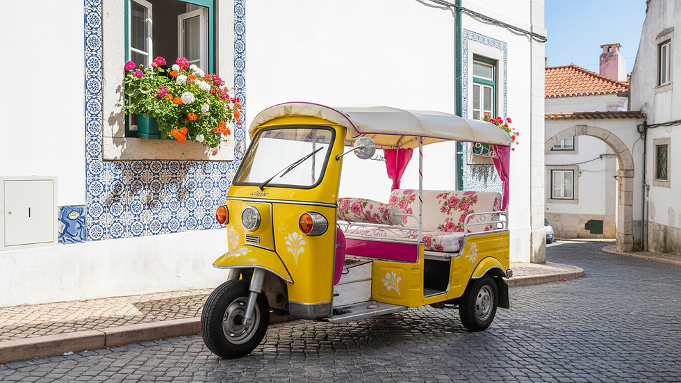 Explore Lisbon's Charm with Private Tuk Tuk Tours: Lisbon Tuk Tuk Experiences
