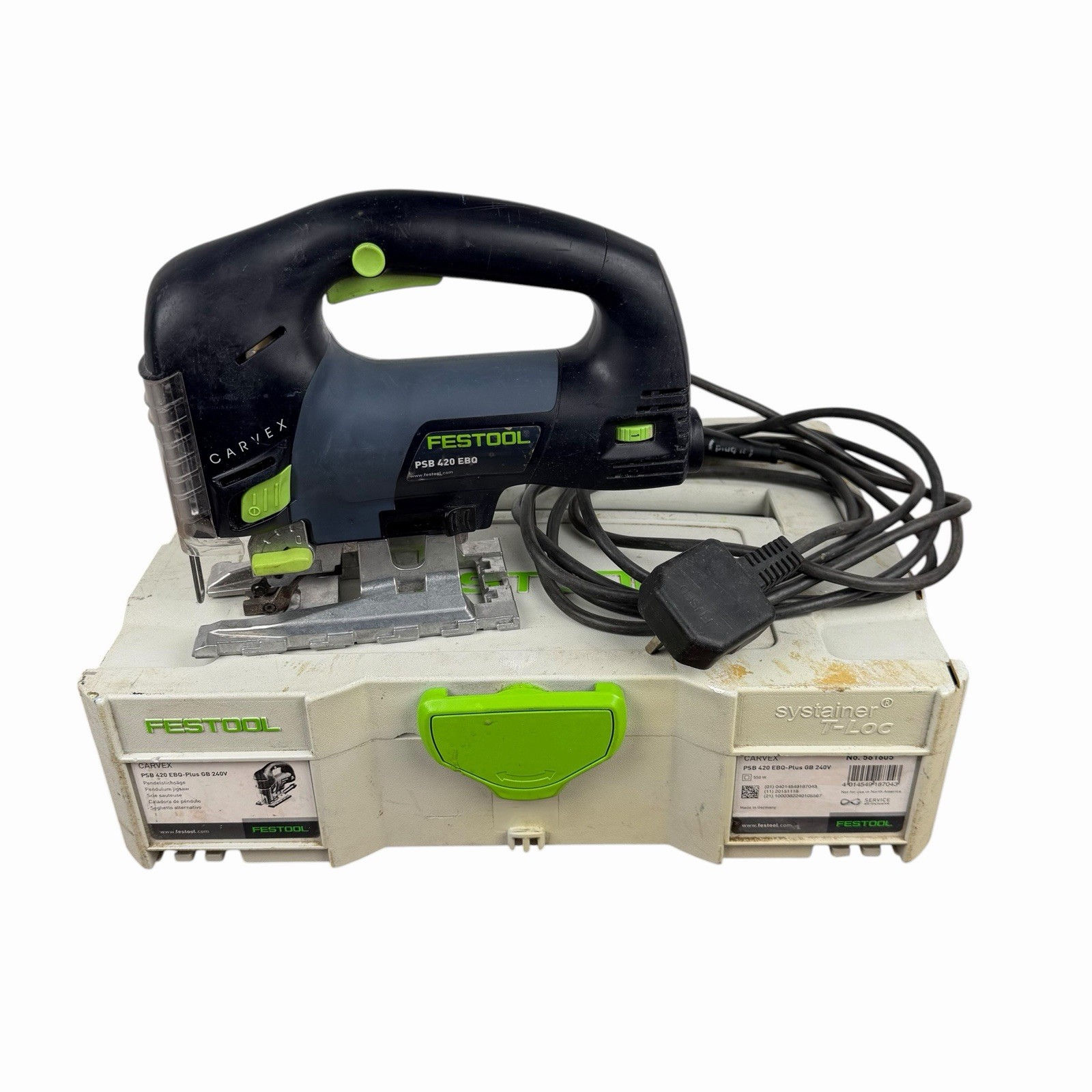 Festool Carvex PSB420 Jigsaw D Handle Corded 240V