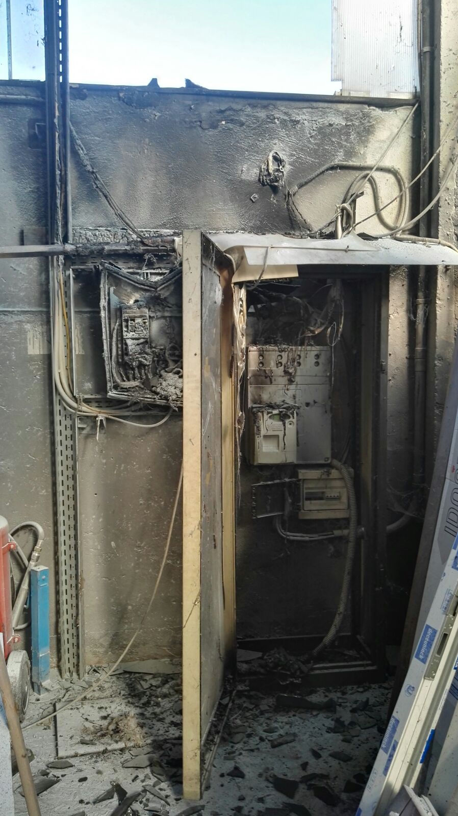 Novedrate, incendio quadro elettrico