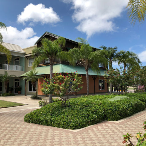 Jamaican plaza.