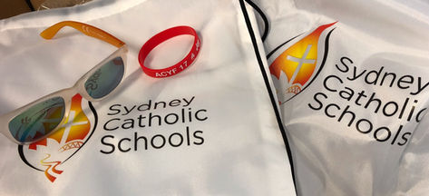 Getting set for Sydney's Australian Catholic Youth Festival!