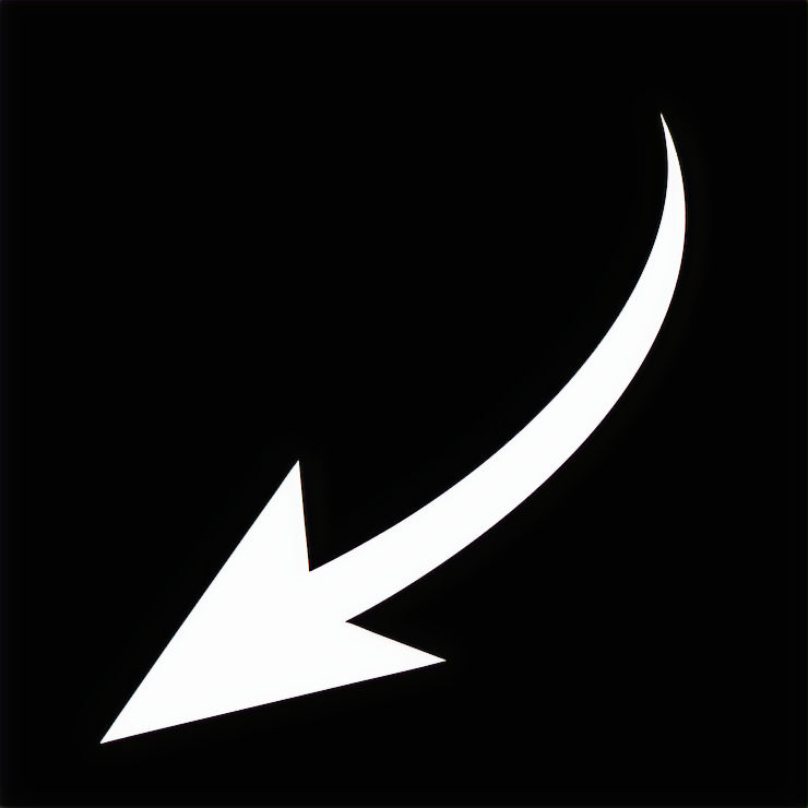 Minimalist White Arrow Icon.avif