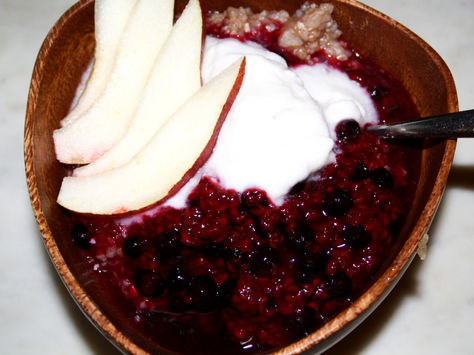 Creamy Buckwheat & Quinoa Breakfast Bowl