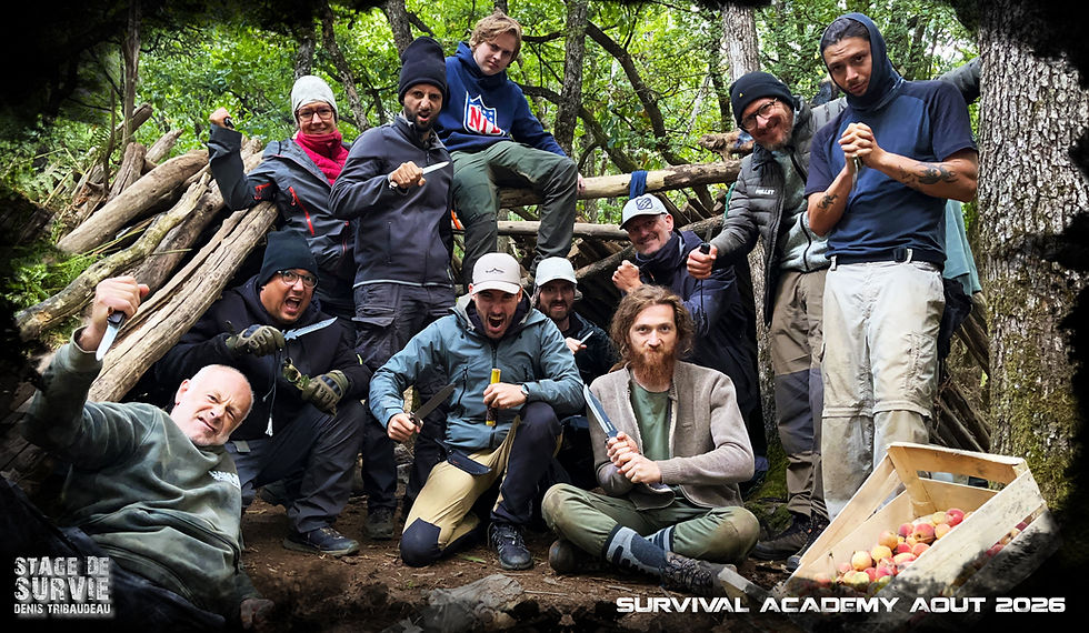 formation au métier de survie en nature de référence