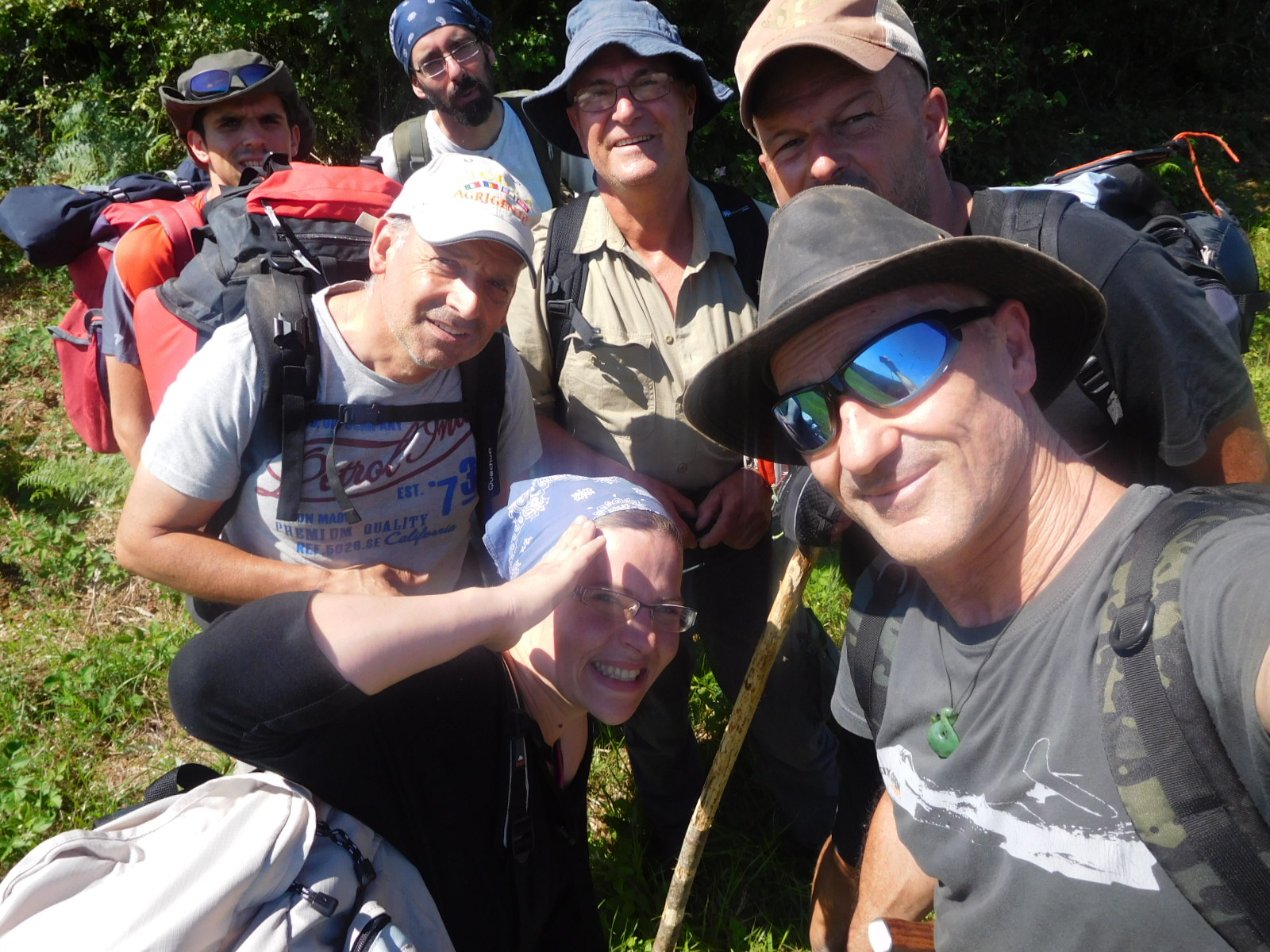 selfi du groupe