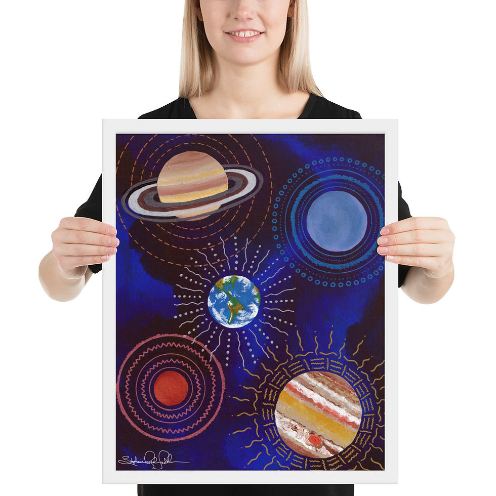 Thumbnail: Evolutionary Empath on Premium Luster Photo Paper Framed Poster