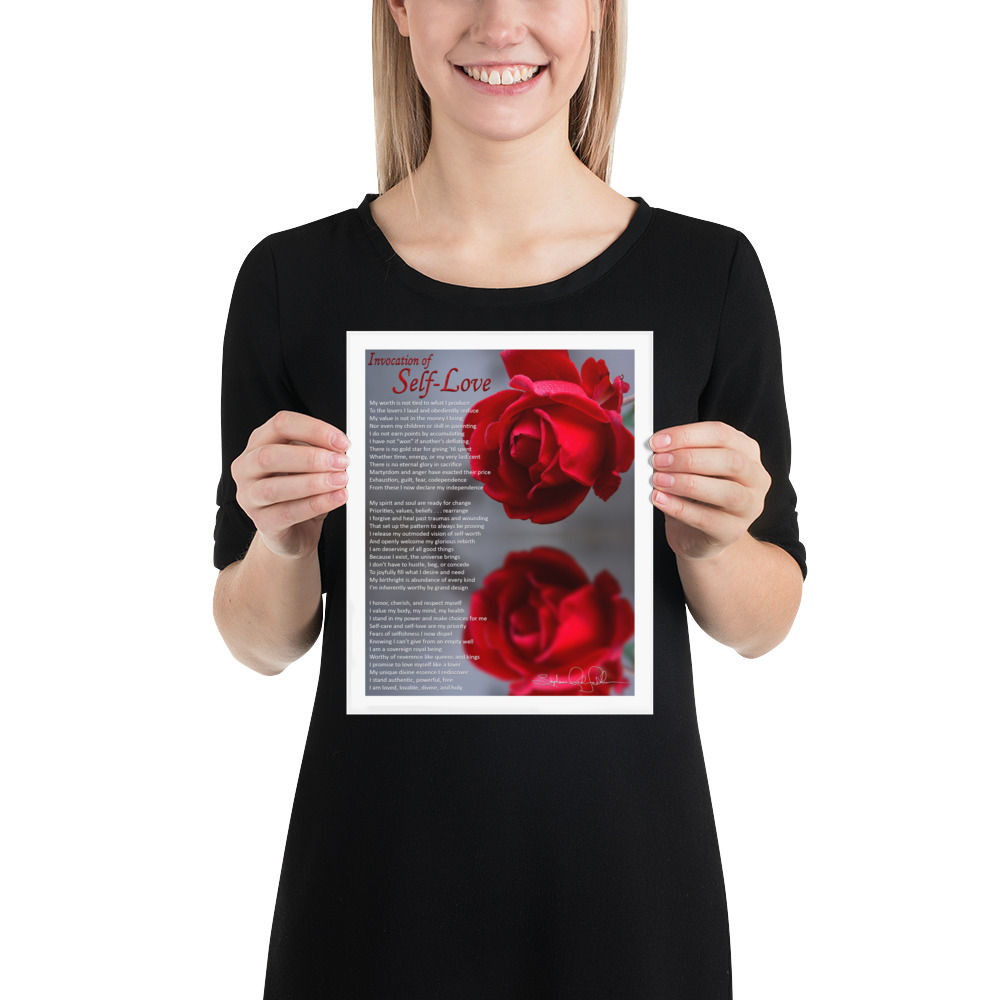 Invocation of Self-Love on Premium Luster Photo Paper Poster