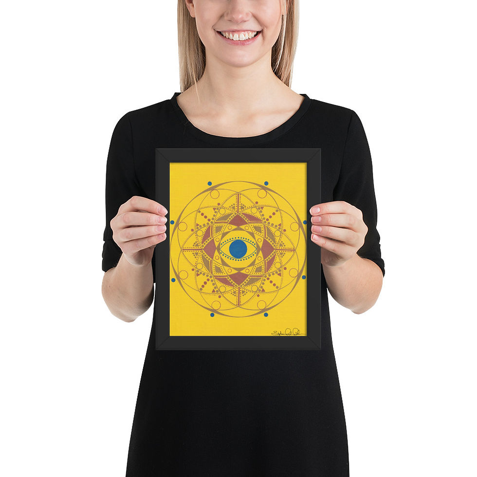 Thumbnail: Mental Discipline on Enhanced Matte Paper Framed Poster