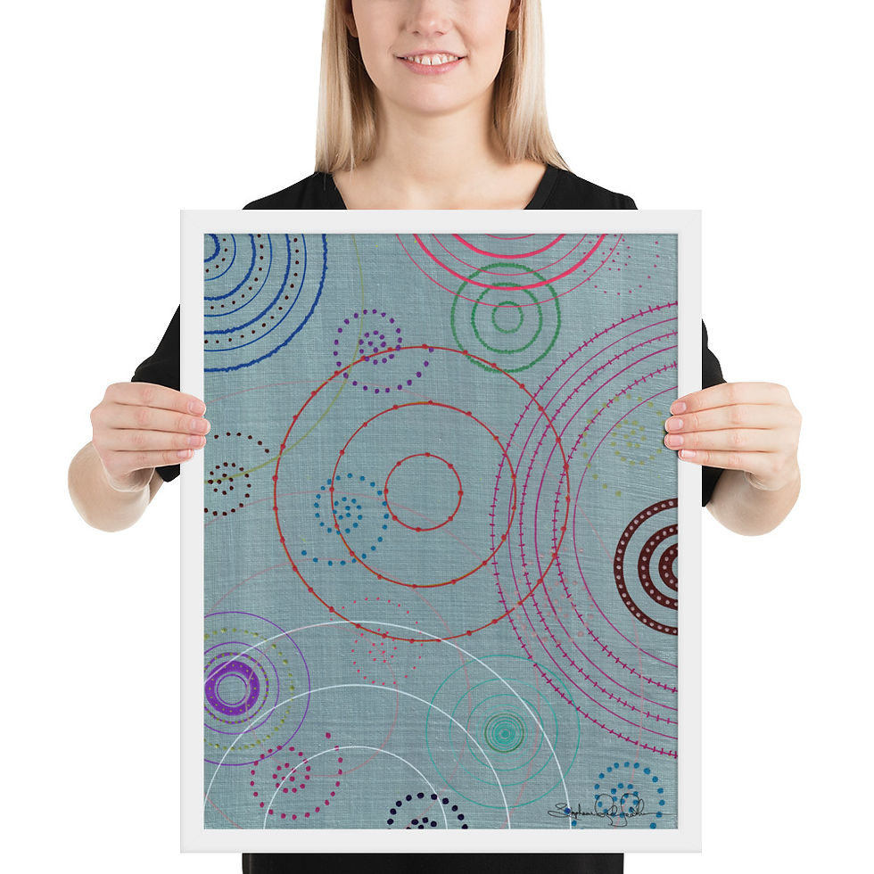 Thumbnail: Sound Mysteries on Premium Luster Photo Paper Framed Poster