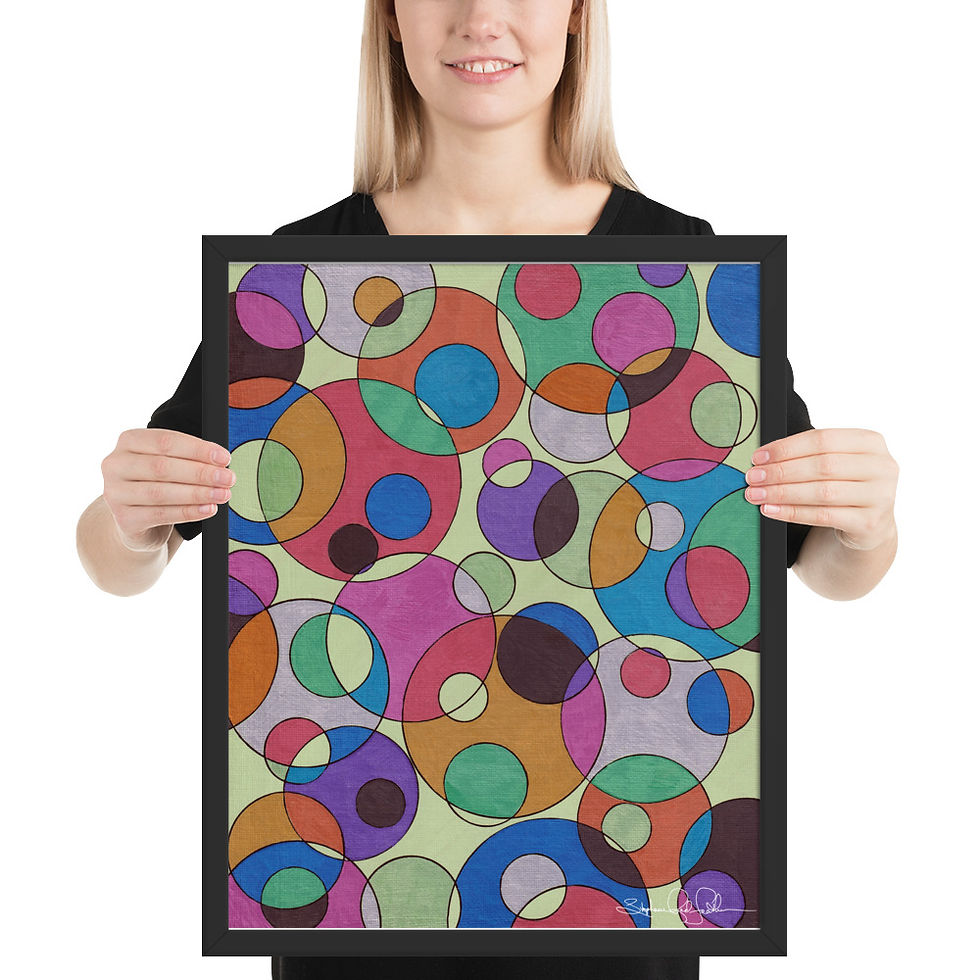 Thumbnail: Inner Child on Premium Luster Photo Paper Framed Poster