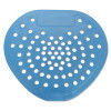 Thumbnail: HOSPECO Health Gards Vinyl Urinal Screen, Mint Scented, Blue, Dozen