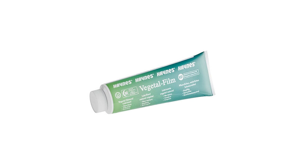 Thumbnail: Haynes Vegetal-Film 4 oz Food-Grade Vegetable Lubricant Tube 12/Case