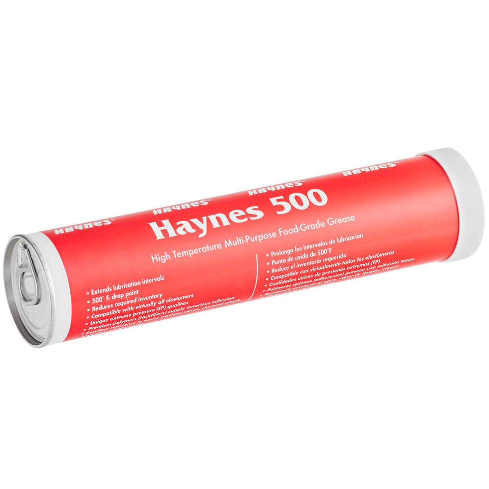 Thumbnail: Haynes 500 High-Temperature Food-Grade Grease Cartridge 14 oz Multi-Purpose