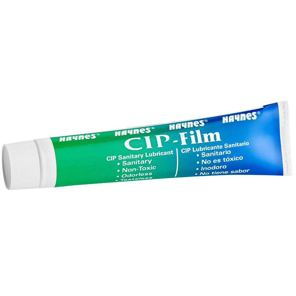 Thumbnail: Haynes 72 CIP-Film 1 oz Food-Grade Low-Temperature Lubricant Tube