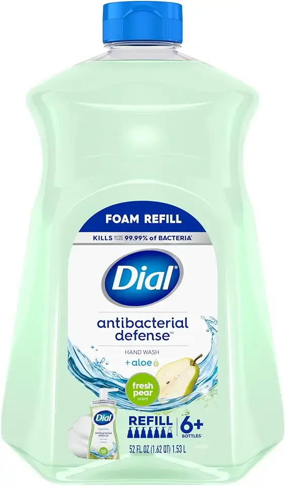 Thumbnail: Dial Antibacterial Foaming Hand Soap Refill 52 Fl Oz Bottle