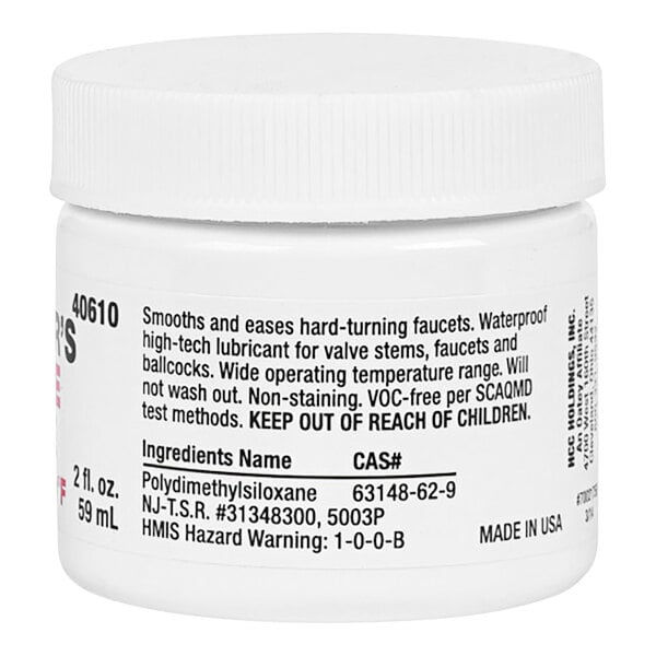 Thumbnail: Oatey 2 fl. oz. Plumber's Silicone Grease -40 to 400°F