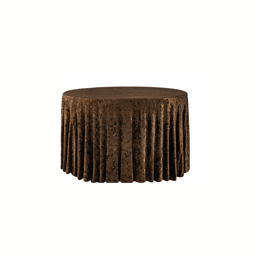 LINEN - VELVET CHOCOLATE BROWN