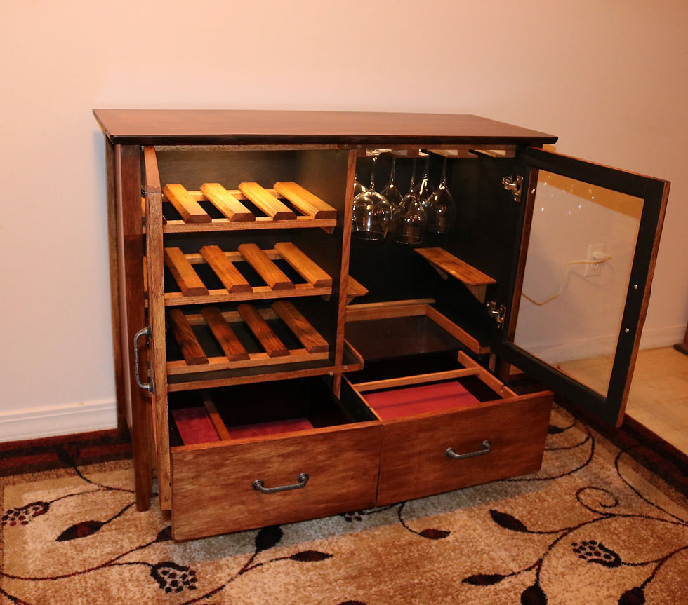Thumbnail: Remodeled Wine Cabinet