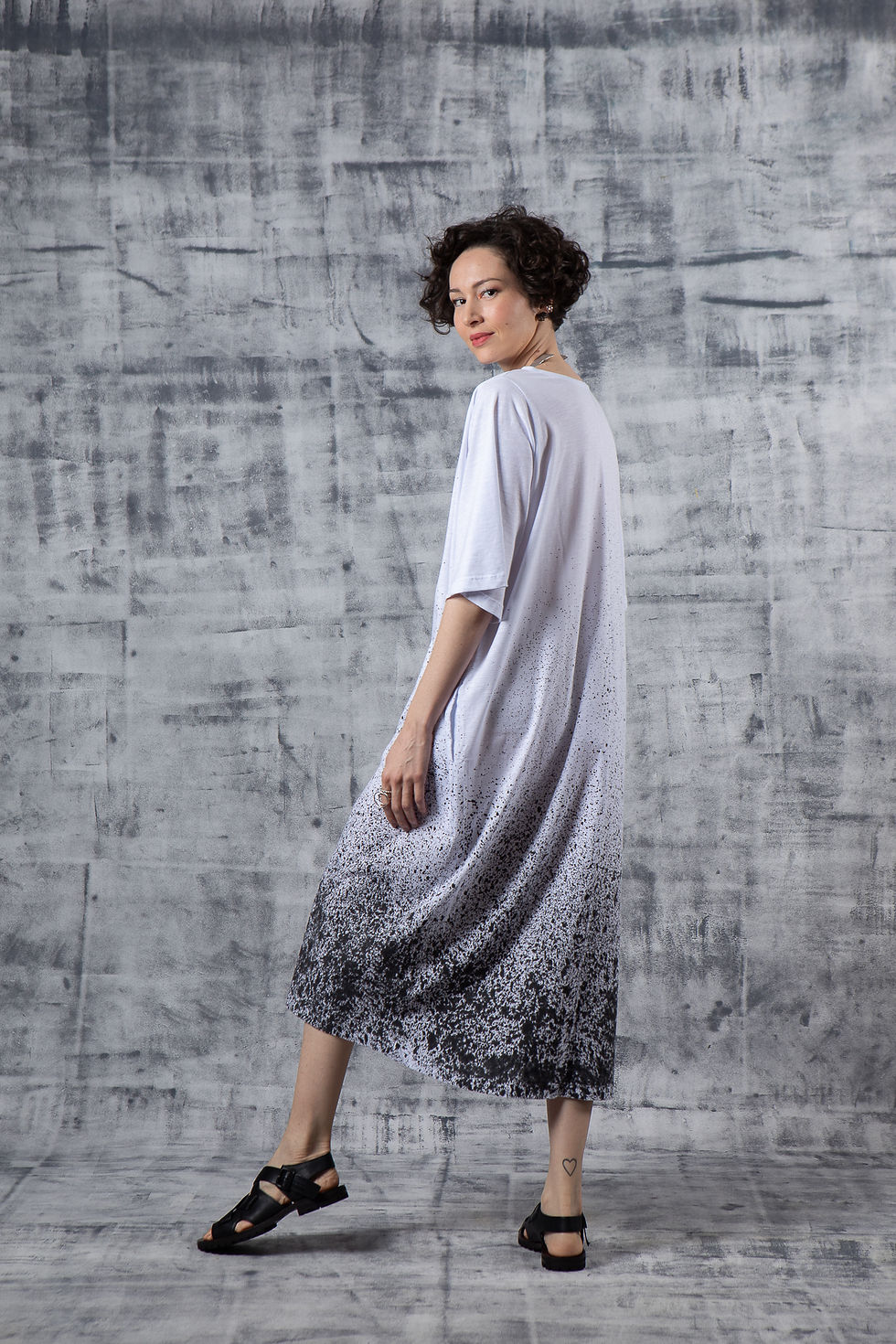 Miniatura: Vestido Bela Longo - Flame Branco