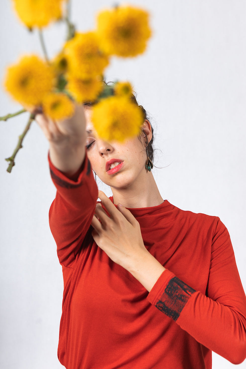 Miniatura: Blusa Tania - Scarlet Vermelha Grena