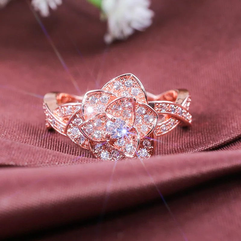 Thumbnail: Rose Flower Ring