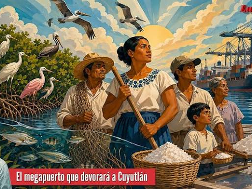 El megapuerto que devorará a Cuyutlán