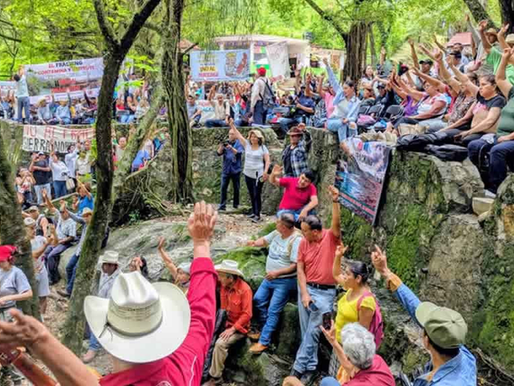 Lucha contra el fracking seguirá firme hasta su prohibición Constitucional